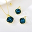 Show details for Zinc Alloy Blue 2 Piece Jewelry Set with Unbeatable Quality