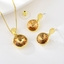 Show details for Small Artificial Crystal 2 Piece Jewelry Set with Fast Delivery