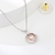 Picture of 925 Sterling Silver Swarovski Element Pendant Necklace in Exclusive Design