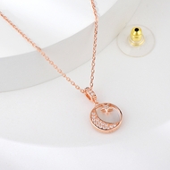 Show details for 925 Sterling Silver Small Pendant Necklace at Super Low Price