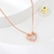 Picture of Rose Gold Plated 925 Sterling Silver Pendant Necklace from Certified Factory