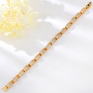 Show details for Buy Gold Plated Copper or Brass Fashion Bracelet with Wow Elements