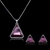 Picture of Innovatively Designed Swarovski Element Geometric 2 Pieces Jewelry Sets
