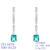 Picture of Nickel Free Platinum Plated Luxury Dangle Earrings with No-Risk Refund