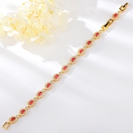Show details for Good Cubic Zirconia Red Fashion Bracelet