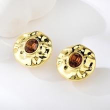Show details for Great Value Gold Plated Big Big Stud Earrings