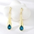 Picture of Dubai Big Dangle Earrings with Easy Return