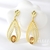 Picture of Bling Big Artificial Crystal Dangle Earrings