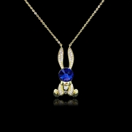 Show details for Need-Now Blue Zinc Alloy Pendant Necklace from Editor Picks