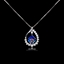 Show details for Shop Platinum Plated Colorful Pendant Necklace with Wow Elements