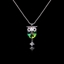 Show details for Delicate Swarovski Element Platinum Plated Pendant Necklace