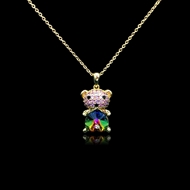 Show details for Zinc Alloy Gold Plated Pendant Necklace with Unbeatable Quality