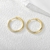 Picture of Charming White Gold Plated Hoop Earrings Wholesale Price