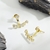 Picture of Eye-Catching White Delicate Stud Earrings with Member Discount