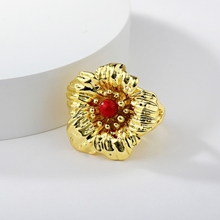 Show details for Sparkly Big Red Fashion Ring