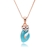Picture of Stylish Small Opal Pendant Necklace