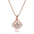 Picture of Beautiful Opal Zinc Alloy Pendant Necklace