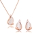 Picture of Sparkly Small Opal 2 Piece Jewelry Set