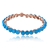 Picture of Unusual Small Rose Gold Plated Fashion Bracelet