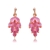 Picture of Featured Pink Classic Dangle Earrings with Full Guarantee