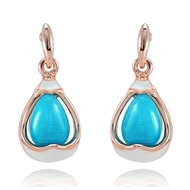 Picture of Low Cost Rose Gold Plated Zinc Alloy Dangle Earrings with Low Cost