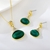 Picture of Stylish Small Green 2 Piece Jewelry Set