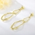 Picture of Bling Big White Dangle Earrings