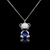 Picture of Impressive Blue Zinc Alloy Pendant Necklace with Low MOQ