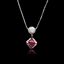 Show details for Zinc Alloy Small Pendant Necklace Online Only