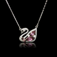 Show details for Funky Small Platinum Plated Pendant Necklace Show details for Funky Small Platinum Plated Pendant Necklace