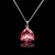 Picture of Zinc Alloy Pink Pendant Necklace with Speedy Delivery