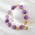 Picture of Distinctive Purple Small Fashion Bracelet with Low MOQ