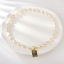 Show details for Best fresh water pearl Small Short Chain Necklace