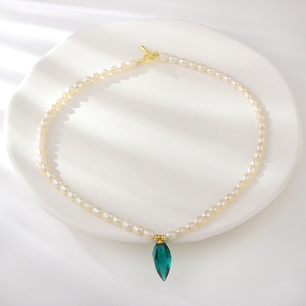 Picture of Popular fresh water pearl Small Short Chain Necklace