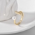 Picture of Best Artificial Pearl Delicate Adjustable Ring