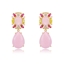 Show details for Featured Pink Big Dangle Earrings with Full Guarantee