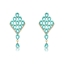 Show details for New Cubic Zirconia Big Dangle Earrings