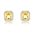 Picture of Affordable Gold Plated Yellow Big Stud Earrings From Reliable Factory