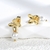 Picture of Trendy Gold Plated Artificial Pearl Dangle Earrings with No-Risk Refund