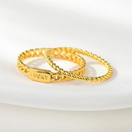 Show details for Stylish Small Copper or Brass Fashion Ring Show details for Stylish Small Copper or Brass Fashion Ring