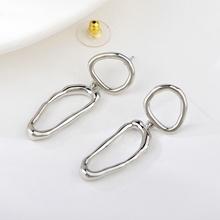 Show details for Zinc Alloy Platinum Plated Dangle Earrings in Exclusive Design