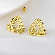 Show details for Great Value Gold Plated Dubai Big Stud Earrings with Member Discount