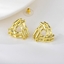 Show details for Great Value Gold Plated Dubai Big Stud Earrings with Member Discount