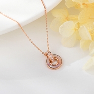 Show details for Affordable Rose Gold Plated White Pendant Necklace from Trust-worthy Supplier