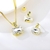 Picture of Geometric Artificial Crystal 3 Piece Jewelry Set with Beautiful Craftmanship