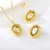 Picture of Small Gold Plated 3 Piece Jewelry Set with Beautiful Craftmanship
