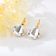 Show details for Purchase Zinc Alloy Yellow Hoop Earrings Exclusive Online