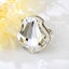 Show details for Fast Selling White Medium Adjustable Ring from Editor Picks