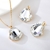 Picture of 16 Inch Swarovski Element 2 Piece Jewelry Set at Unbeatable Price