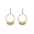 Picture of Brand New Gold Plated Zinc Alloy Earrings with Wow Elements